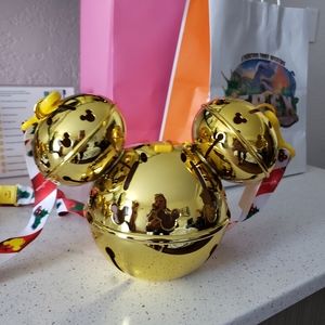 2021 50th Gold Disney Jingle Sippy Cup NWT